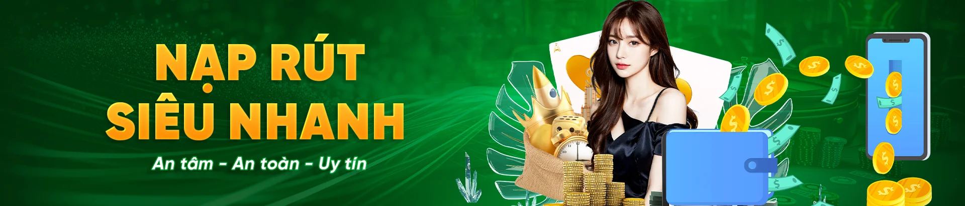 Nạp rút siêu nhanh tại Lu88